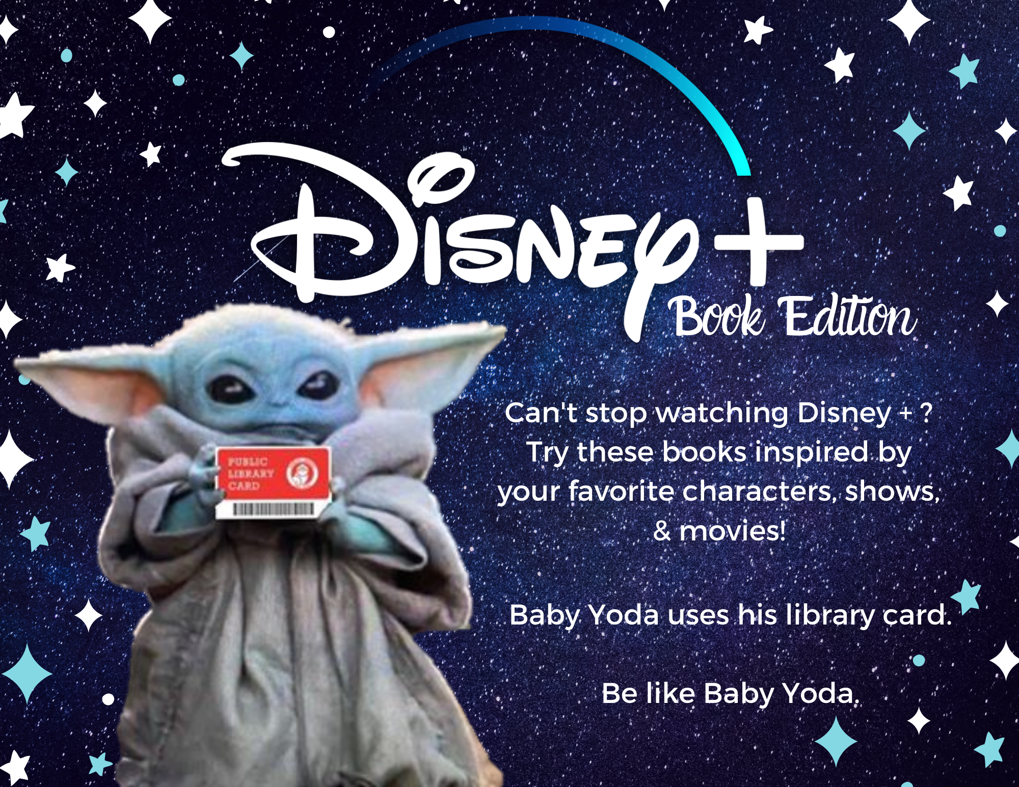 Library Display | Disney+ Book Edition – Books. Libraries. Also, cats.